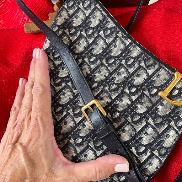 💯Authentic Christian Dior Triple Zip Crossbody Bag - Picture 6 of 10